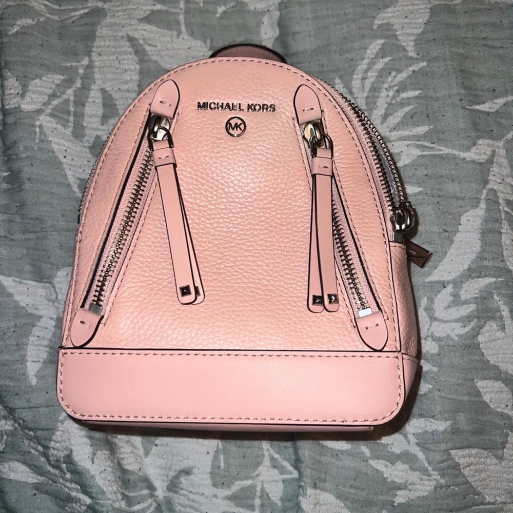 Michael Kors Pink Backpack